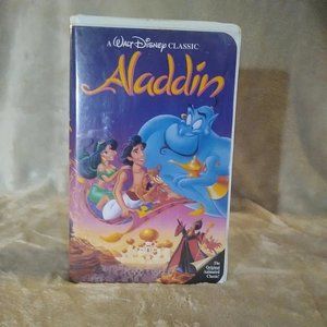 Disney's Original VHS Aladdin Collectible!